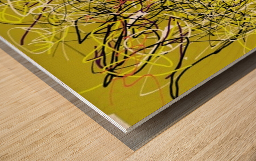 V601 Wood print