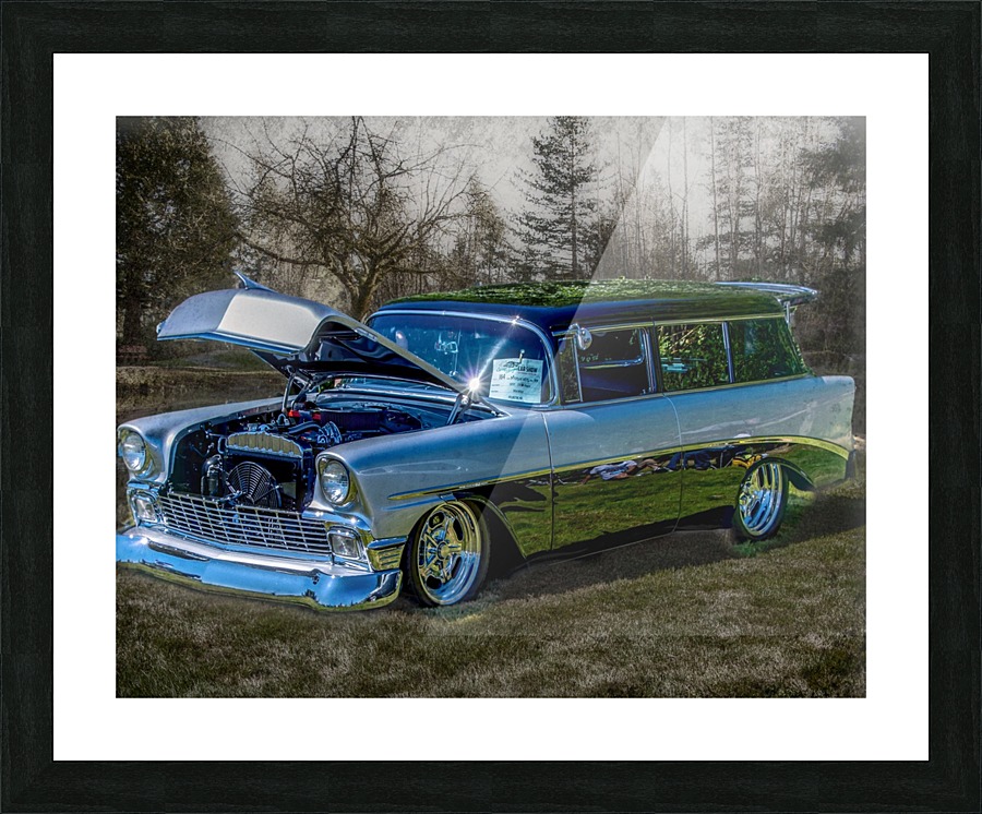 Classic Car 3 Picture Frame print