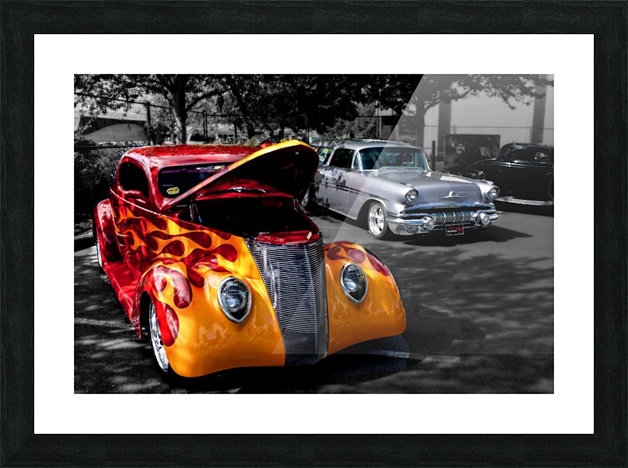 Classic Car 2 Picture Frame print