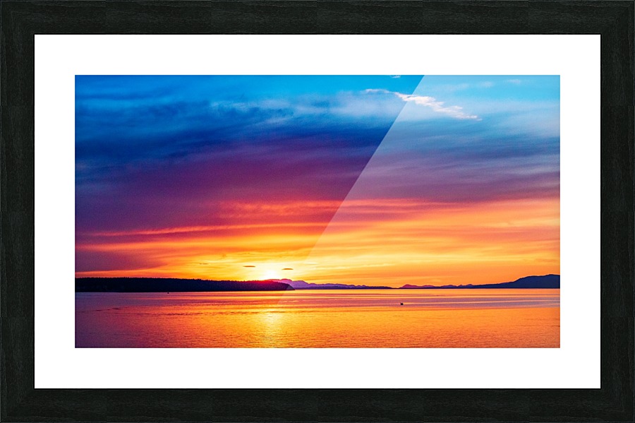 Powell River Picture Frame print