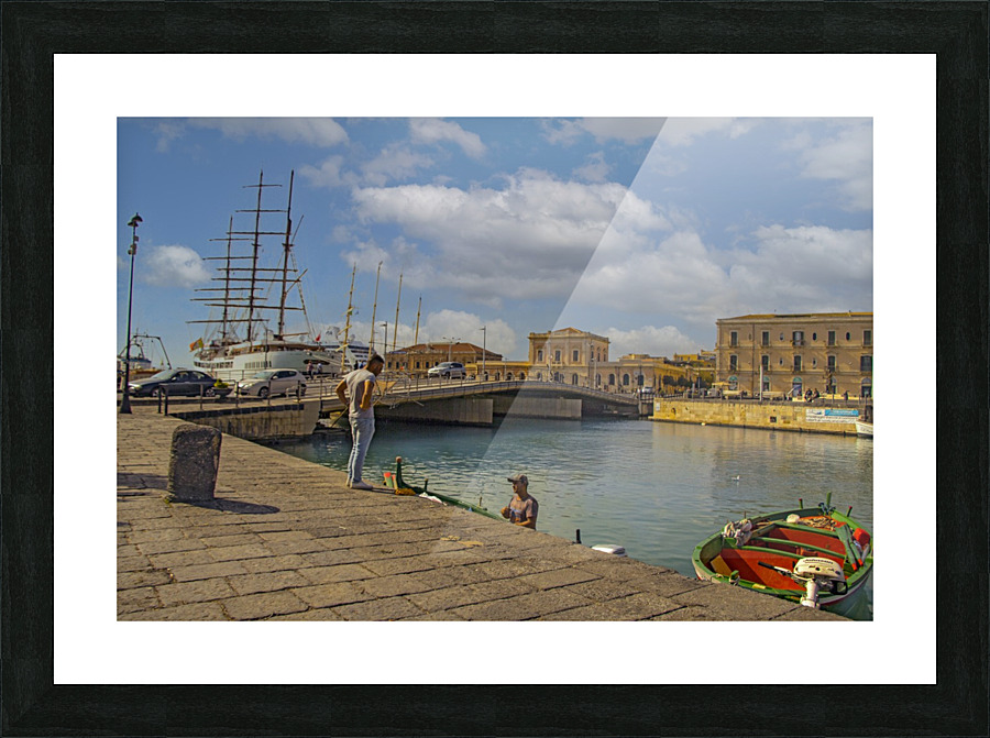 Mediterranean Picture Frame print