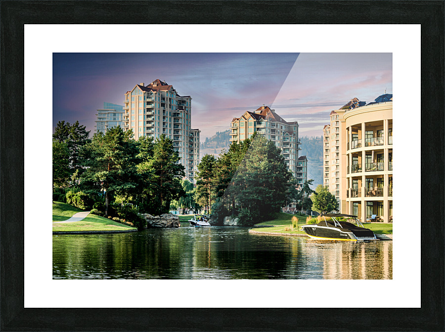 Kelowna July 2021   Picture Frame print