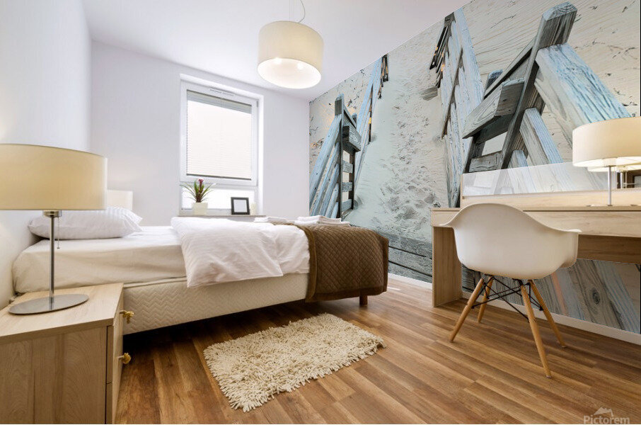 Stairs Mural print