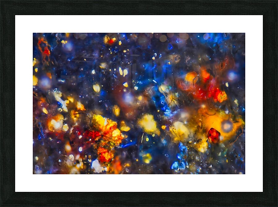 Fusion Chromatique Picture Frame print