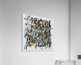 Abstract Composition 718 Acrylic Print