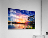 Tropical Landscape Acrylic Print