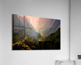 Green Canyons Acrylic Print