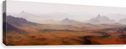 Arid and Desert Canvas Print
