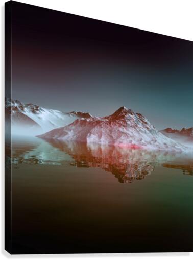 Snowy Mountains 4 Canvas Print