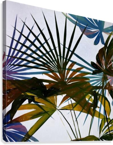 Tropical Foliage 2 Canvas Print