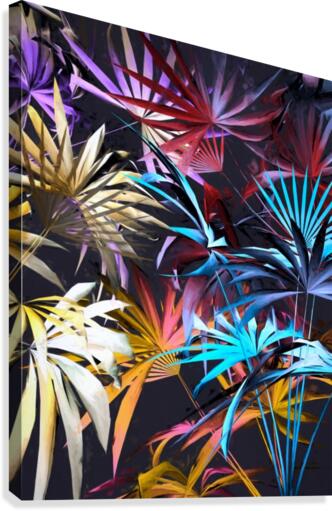 Tropical Foliage 3 Canvas Print
