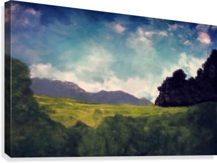 Dawn in the Field Canvas Print