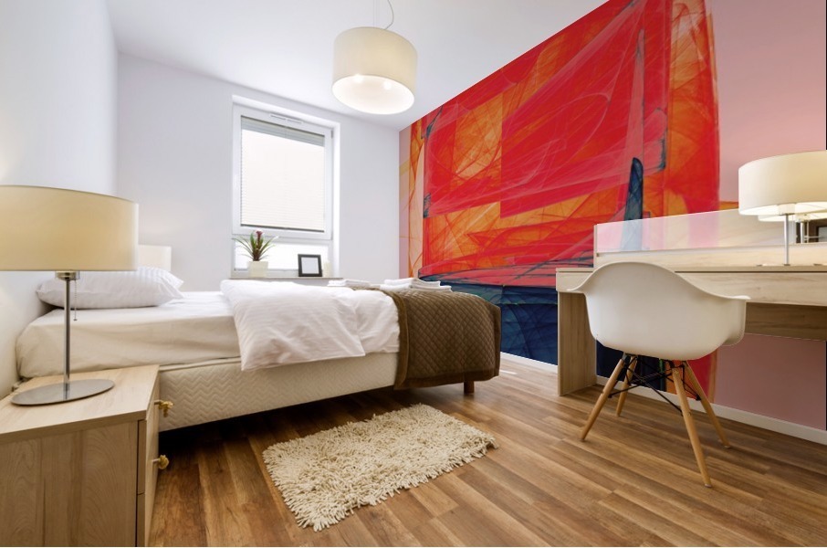Abstract Composition 291 Mural print
