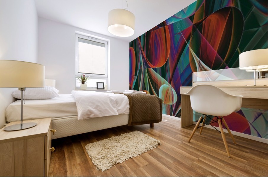Abstract Composition 437 Mural print