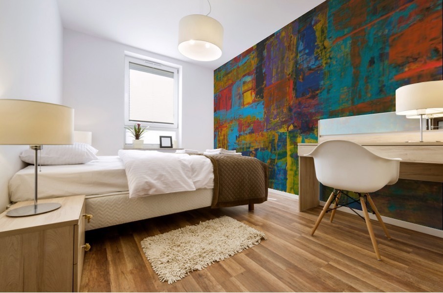Abstract Composition 737 Mural print