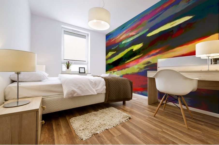 Abstract Composition 696 Mural print