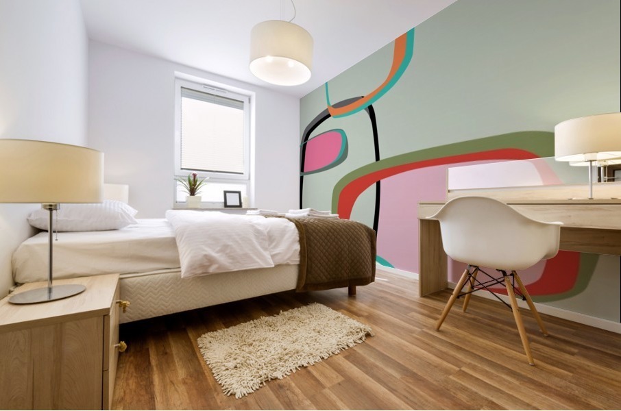 Abstract Composition 753 Mural print