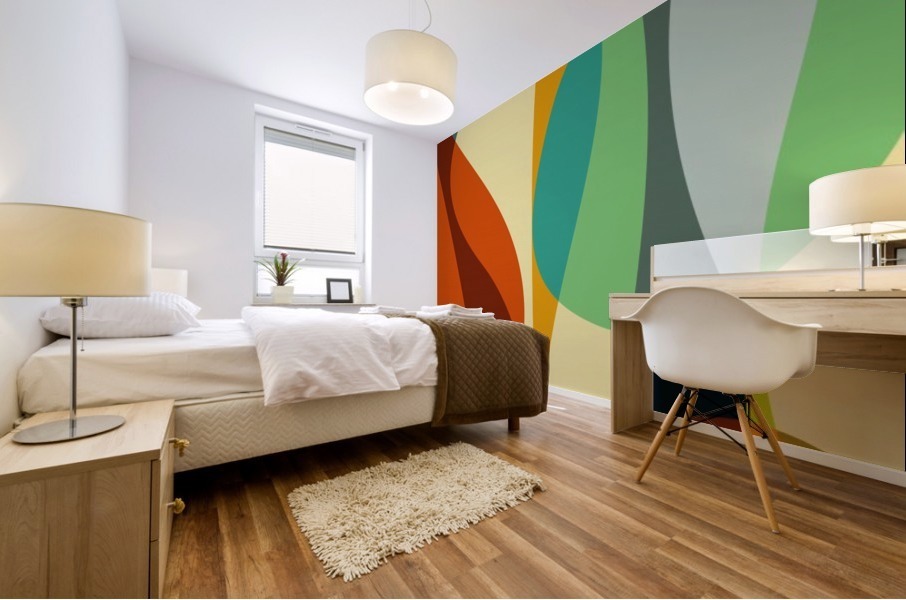 Abstract Composition 748 Mural print