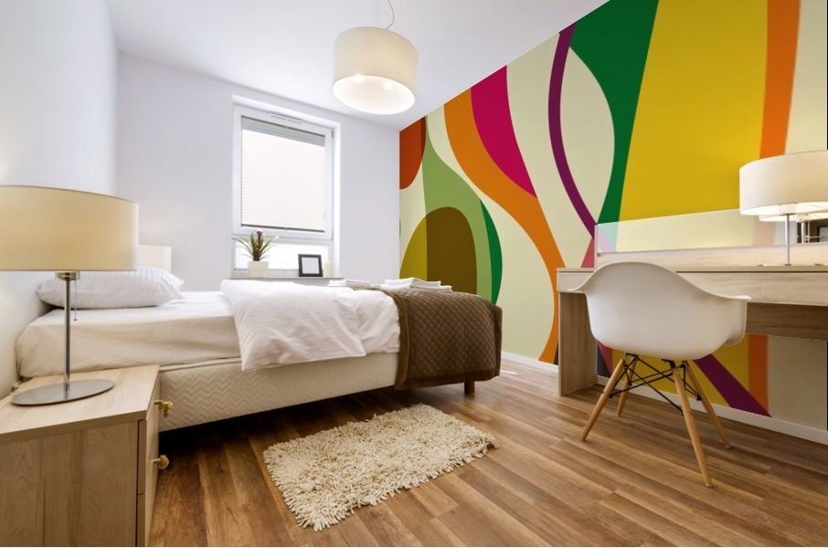 Abstract Composition 747 Mural print