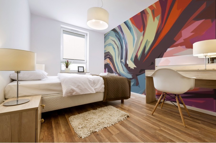 Abstract Composition 744 Mural print