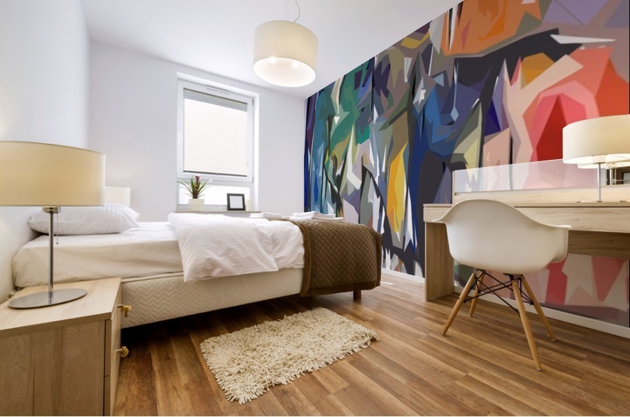 Abstract Composition 736 Mural print
