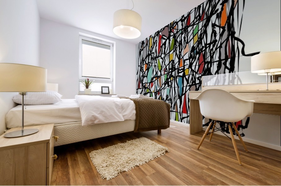 Abstract Composition 718 Mural print