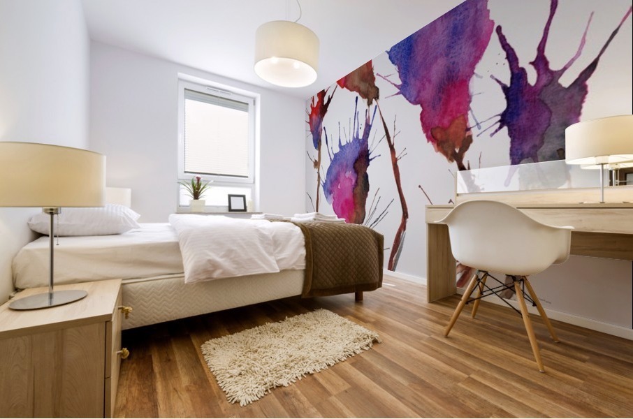 Floral Mural print