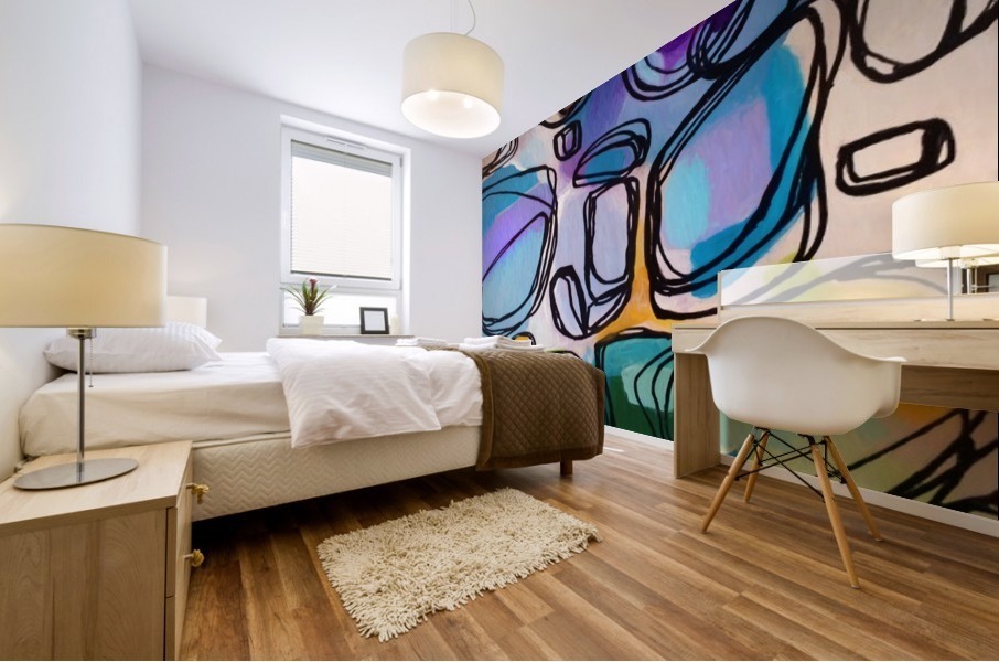 Abstract Composition 684 Mural print
