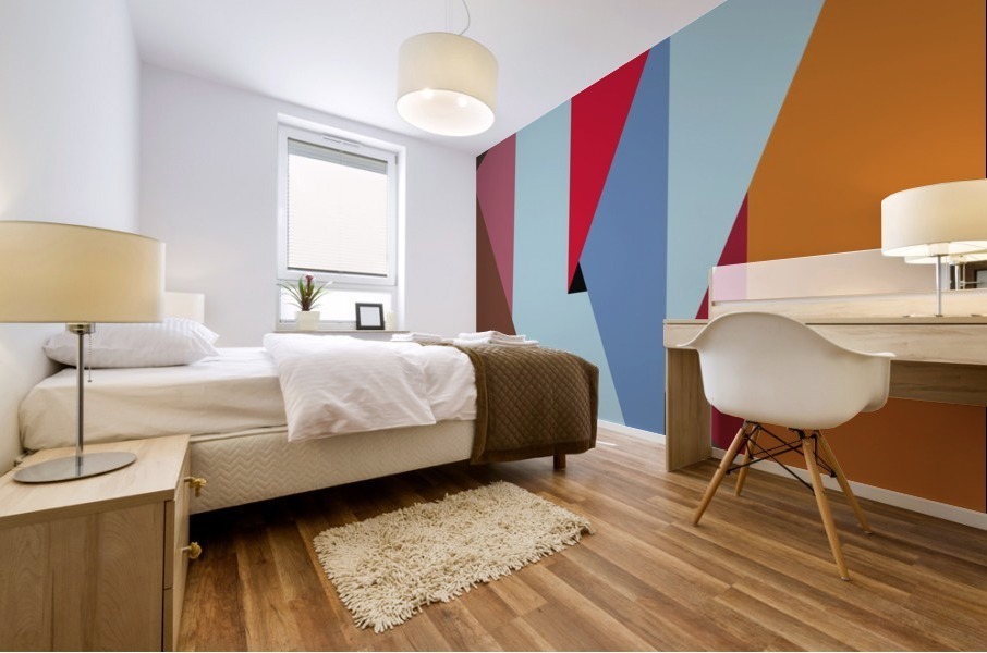 Abstract Composition 676 Mural print