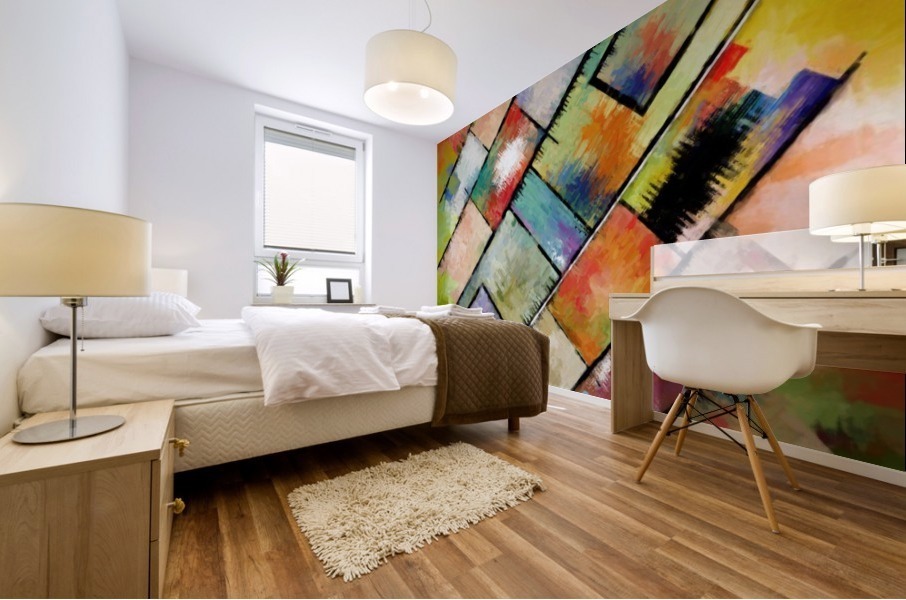 Abstract Composition 657 Mural print