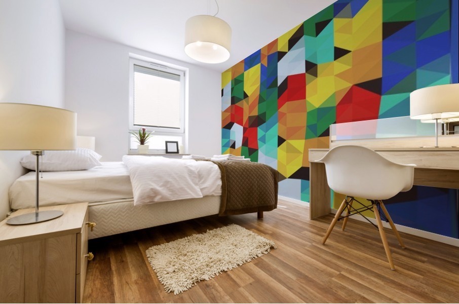 Abstract Composition 648 Mural print