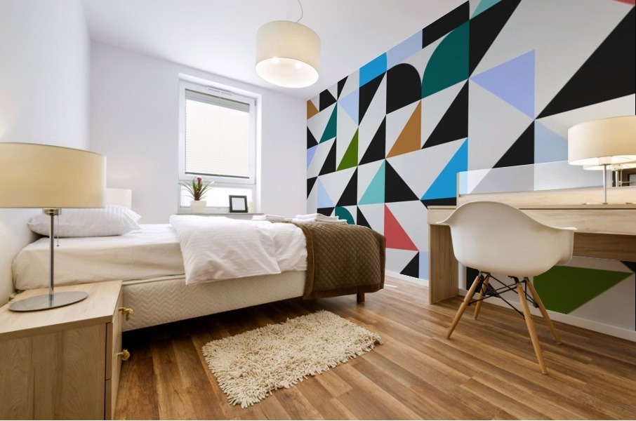 Abstract Composition 651 Mural print