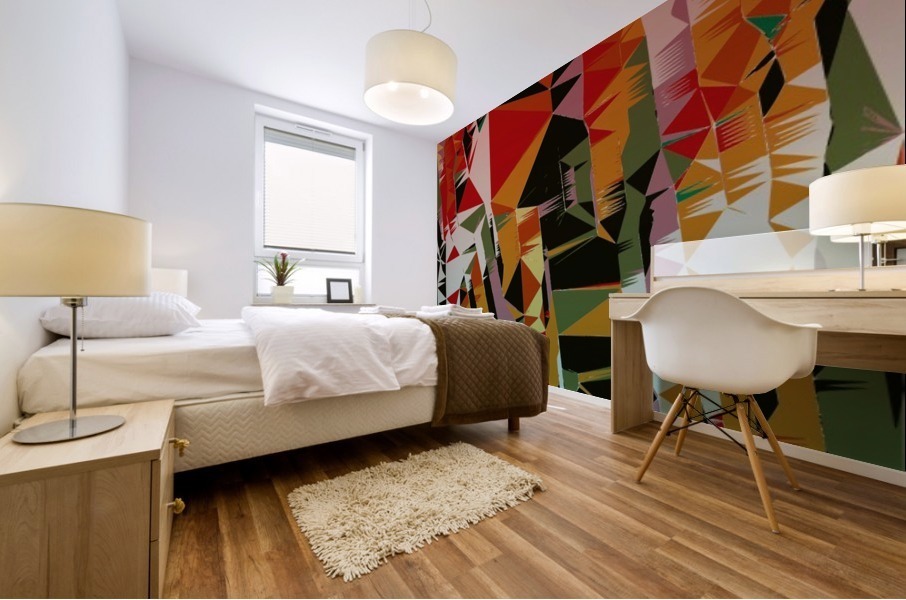 Abstract Composition 636 Mural print