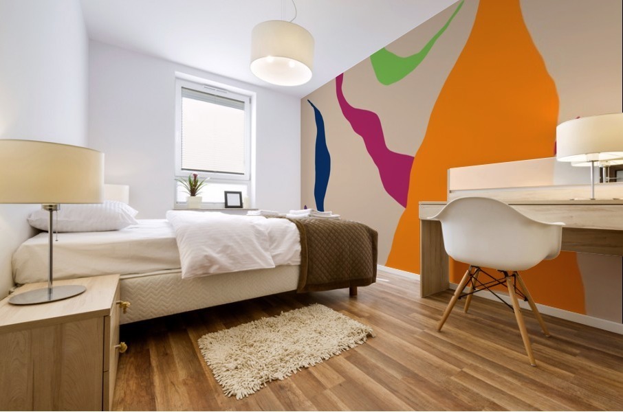 Abstract Composition 586 Mural print