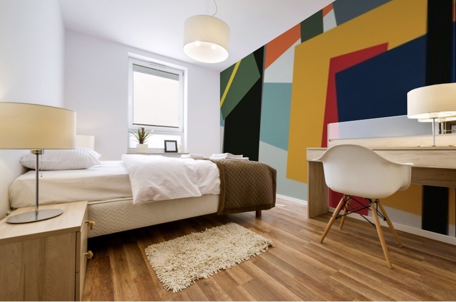 Abstract Composition 526 Mural print