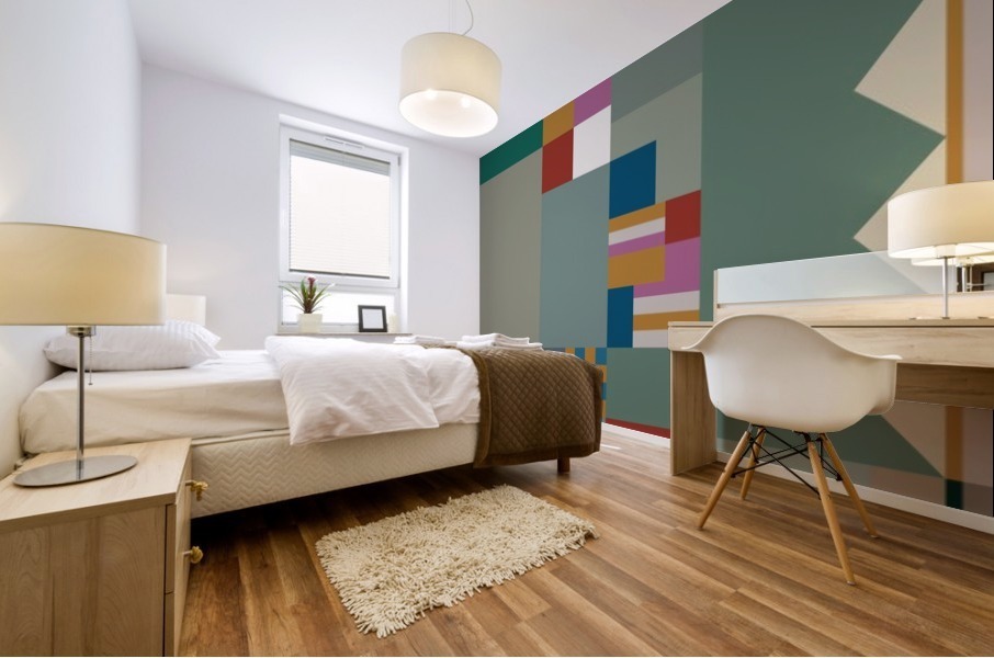 Abstract Composition 523 Mural print