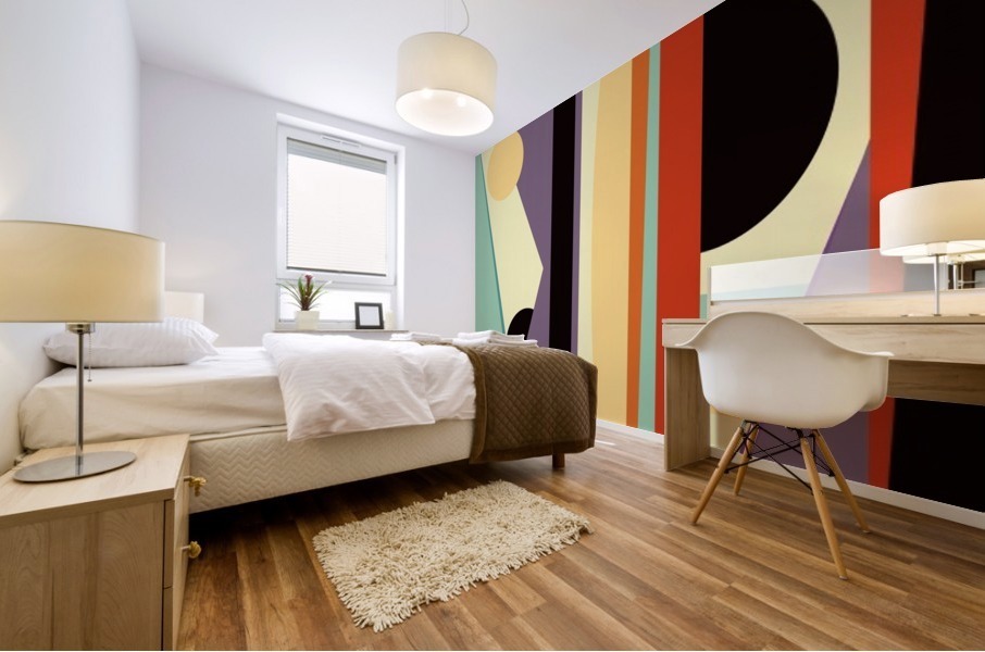 Abstract Composition 517 Mural print
