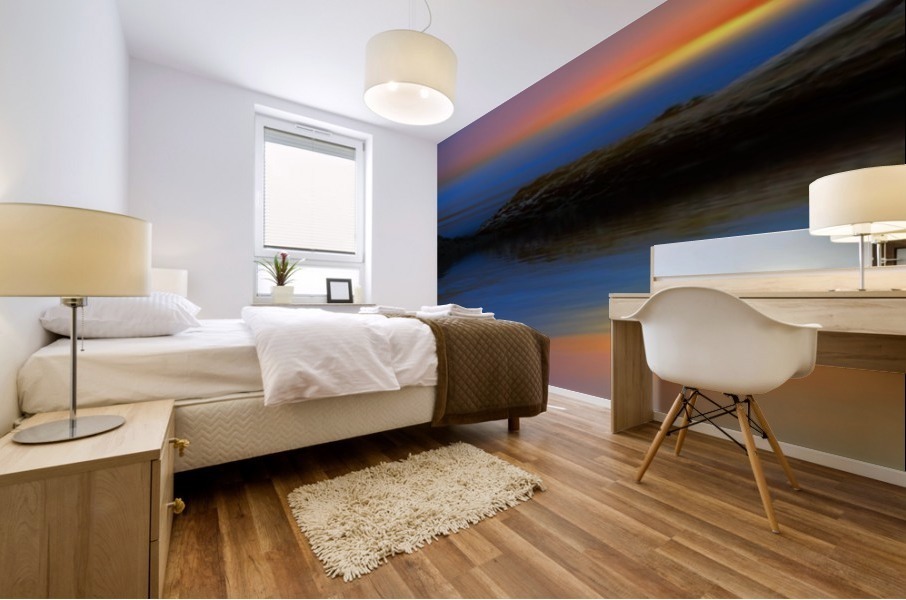 Sunset Colors Mural print