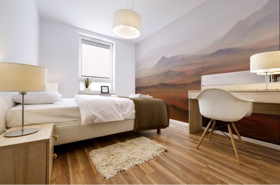 Arid and Desert Mural print