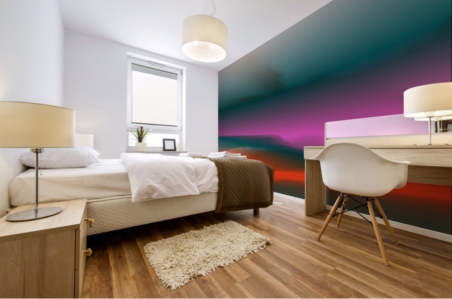 Sunset Colors 2 Mural print