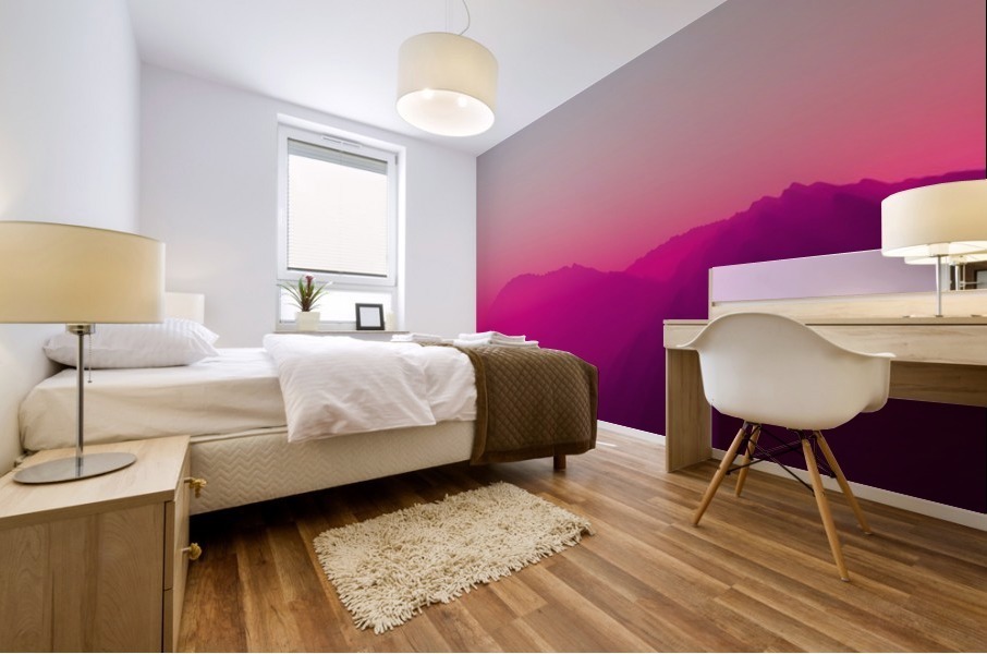 Beautiful Evening Mural print