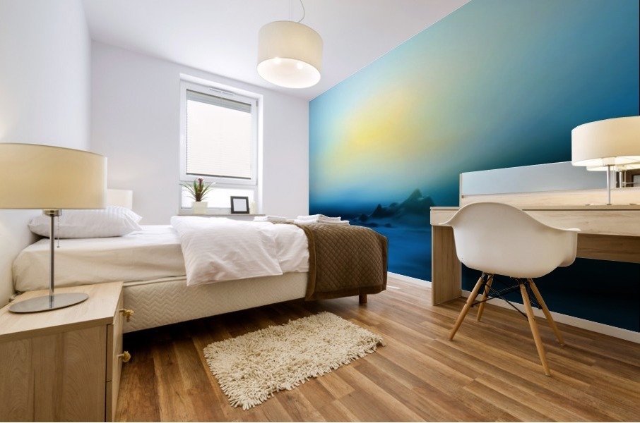 Blue immensity Mural print