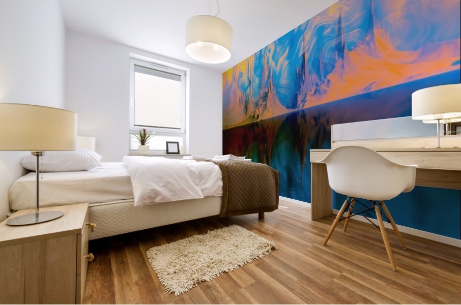 Surreal Landscape Mural print