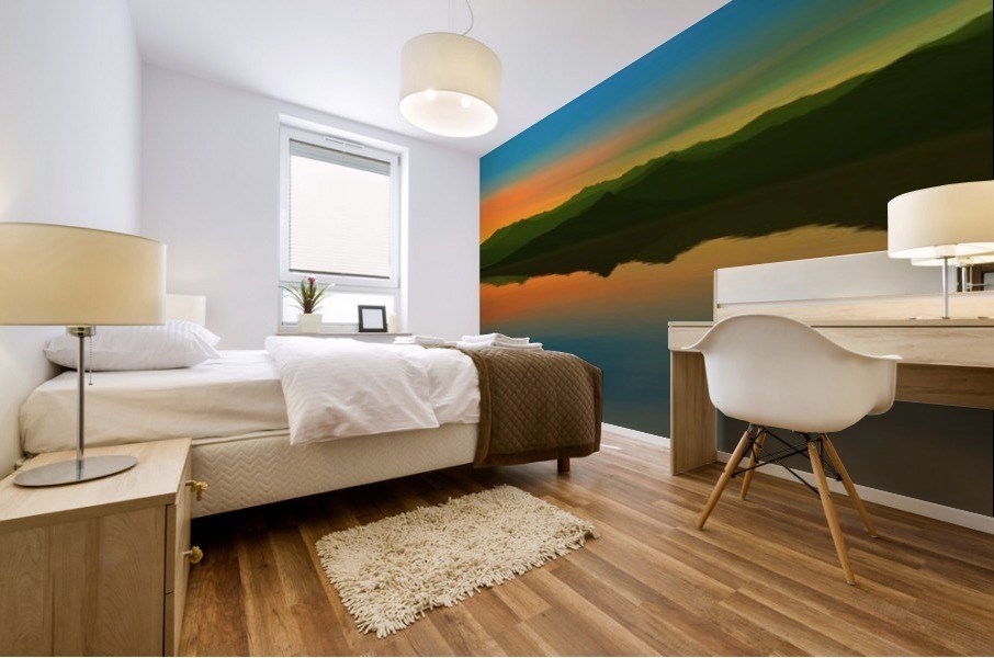 Sunset Colors 15 Mural print
