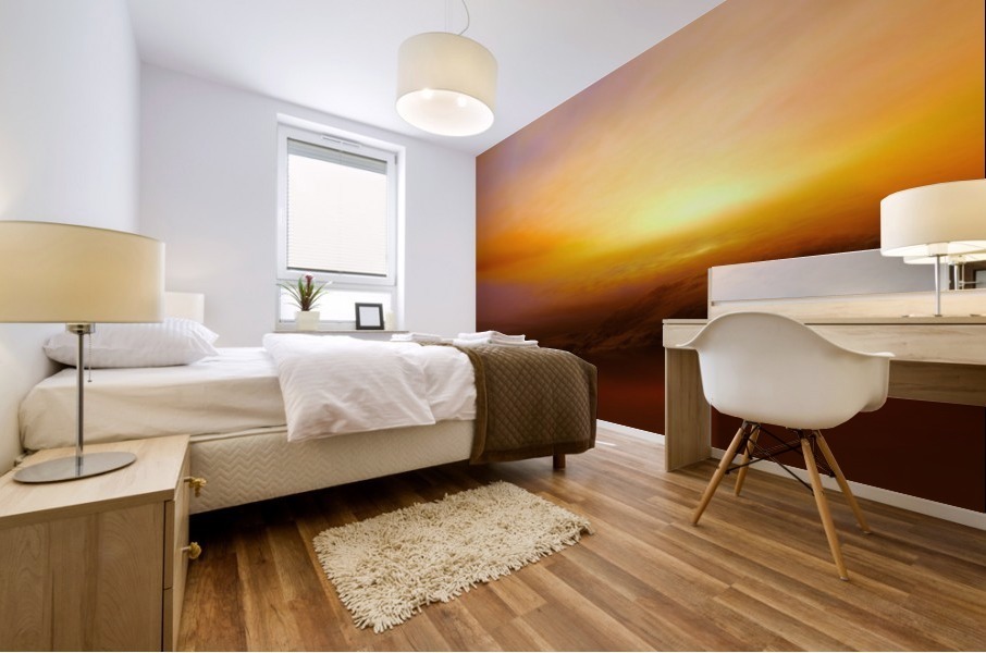 Sunset Colors 16 Mural print