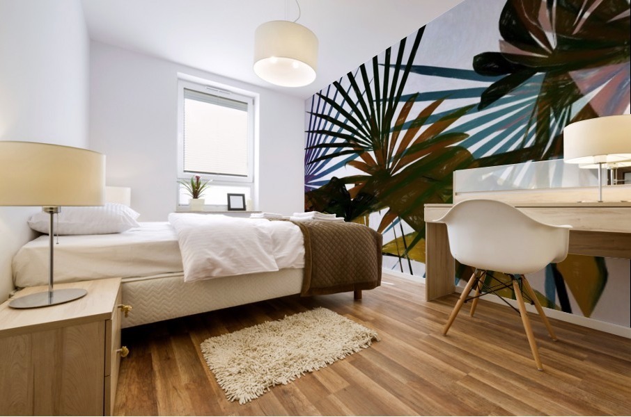 Tropical Foliage 2 Mural print