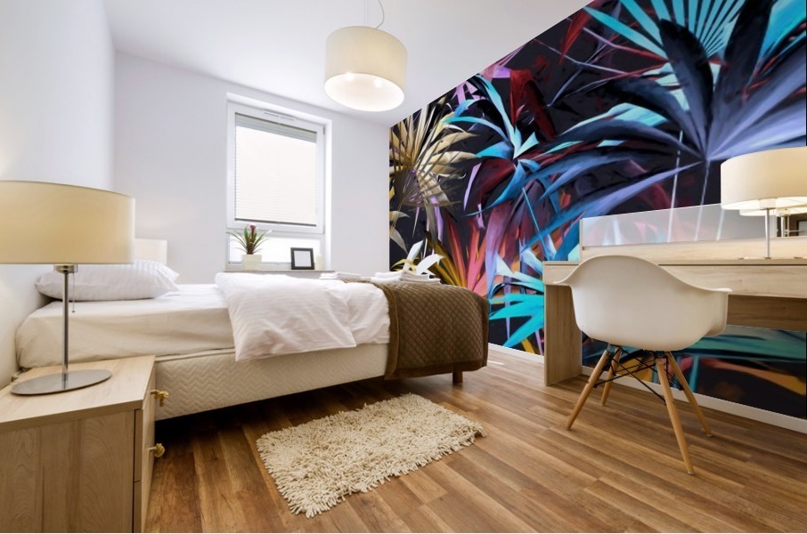 Tropical Foliage 3 Mural print