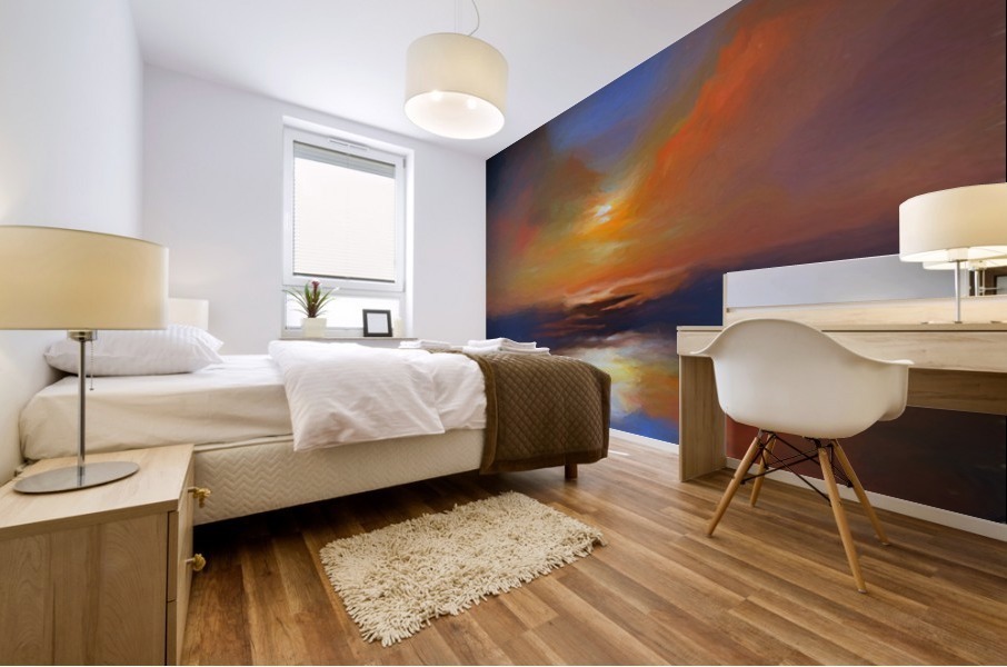 Sunset Colors 18 Mural print