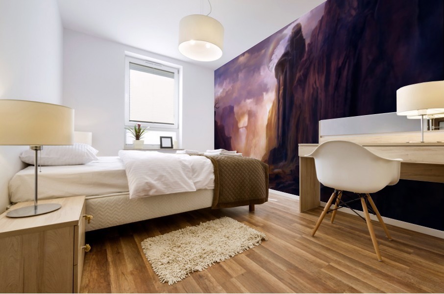 Rock Walls Mural print