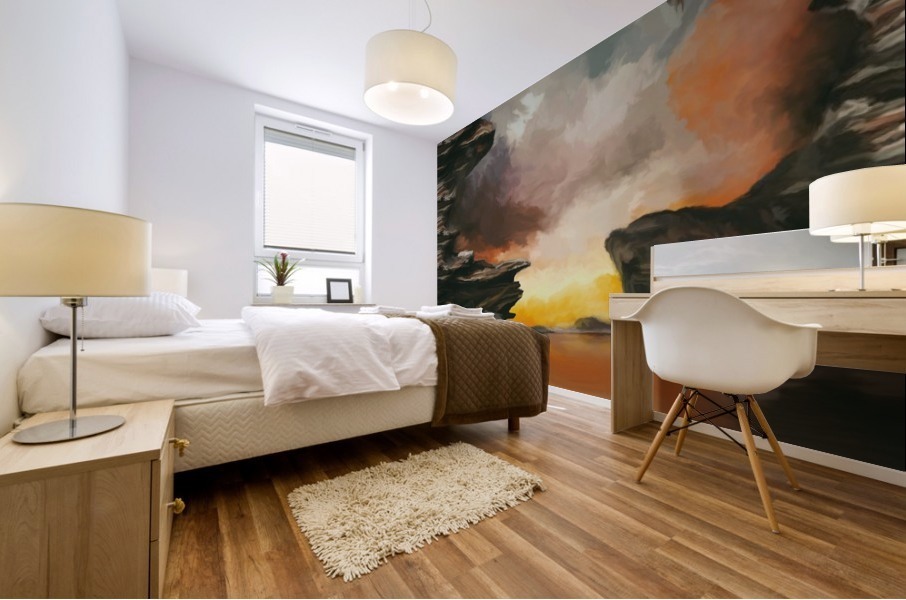 Rock Formations Mural print
